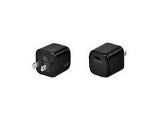 Monoprice 2 Pack 35W USB-C Mini Cubic GaN Charger, Black