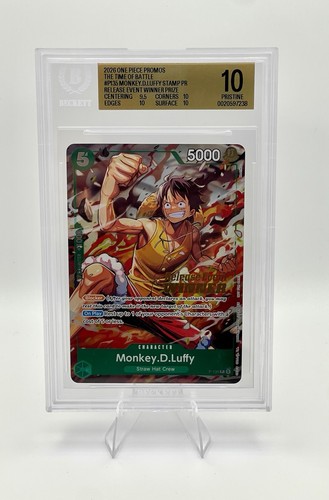 Monkey.D.Luffy (OP16 Release Event Winner) graded BGS 10 for sale on eBay
