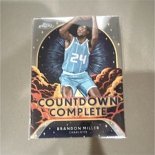 Topps Chrome 2024-25 Brandon Miller #CC-5 Countdown Complete Charlotte Hornets