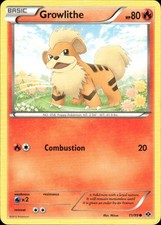 GROWLITHE 11/99 NEXT DESTINIES COMMON POKEMON MIZUE on eBay