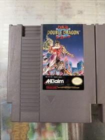 Double Dragon 2 & Kung Fu Heroes Bundle Nintendo NES Video Game Cartridge