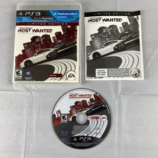 Need for Speed Most Wanted Limited Edition Game Playstation 3 CIB w Manual Works