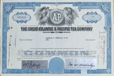 1 AKTIE - THE GREAT ATLANTIC & PACIFIC TEA COMPANY -