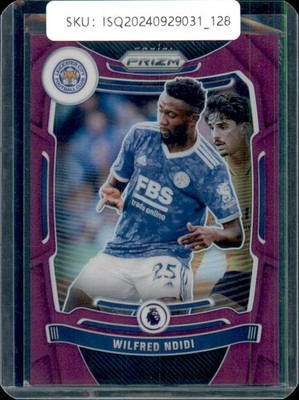 2021-22 Panini Prizm Wilfred Ndidi /99 Base Prizms Purple #25