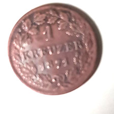 Münze 1 Kreuzer Bayern v. 1871 Kupfer