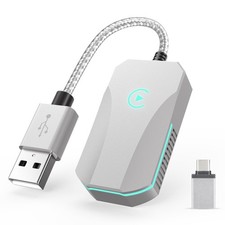 Wireless CarPlay Adapter for iPhone, 2025 Upgrade - Convert Wired to Wireless...