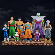 Dragon Ball Goku Vegeta Figure Statue 9 Characters Anime Collection SET Gift Toy