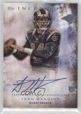 2015 Topps Inception Rookie Sean Mannion #RA-28 Auto 0v3