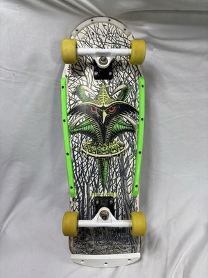 Vintage OG Powell Peralta White 1989 Tony Hawk Claw Skateboard Complete