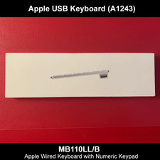 Apple USB Keyboard with Numeric Keypad A1243 New Sealed