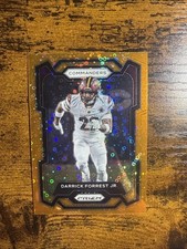 Darrick Forrest Jr.  Panini 2023 Prizm Orange Disco