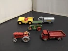 M953-MATCHBOX LESNEY LOT OF FIVE MODELS INC ERF STAKE TRUCK