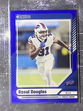 2024 Donruss Rasul Douglas #191 Press Proof Blue