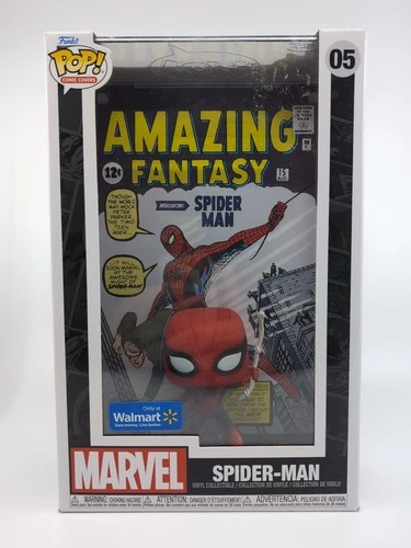 Funko Pop Spider-Man Figure With Case SEALED