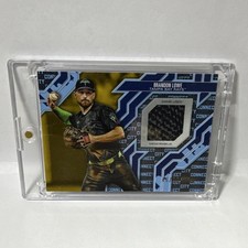 Topps 2025 City Connect Relic Brandon Lowe Game-Used #CC2-BL Rays Series 2