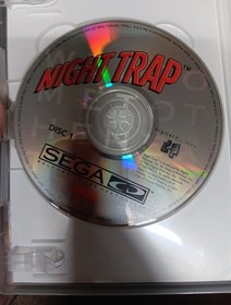 NIGHT TRAP (Sega CD, 1992)  custom DVD case