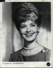 1966 Press Photo Florence Henderson - cvp21030