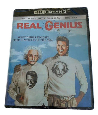 Real Genius 4K UHD Blu-ray Val Kilmer Gabe Jarrett Patti D'Arbanville