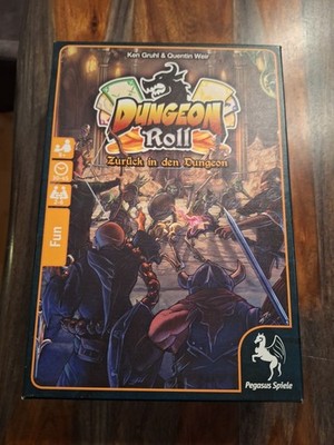 Pegasus Spiele Dungeon Roll Zurück in den Dungeon Brettspiel Würfelspiel