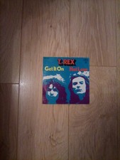 T.REX " GET IT ON / HOT LOVE  ( INTERCORD RECORDS) 1976