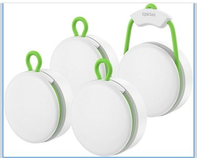 Epicka 4 Pack Tracker Tags 2 Year Battery Life Works With iOS Only