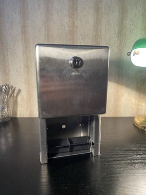 Bobrick B-2888 Commercial Toilet Paper Dispenser, Surface-Mounted, Stainless Ste