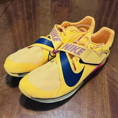 Nike Air Zoom Long Jump Elite Track Spikes Mens 14 Citron Pulse FZ9326-800 NEW