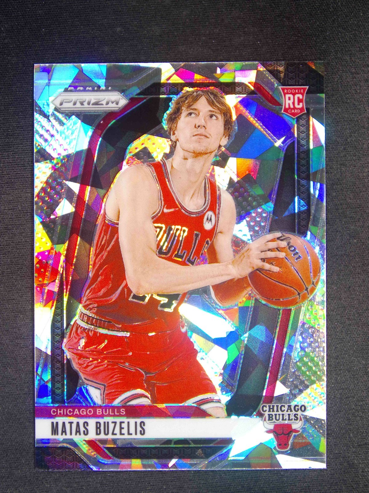 2024-25 Panini Prizm Matas Buzelis #252 RC Rookie Ice Prizm