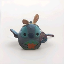 Squishmallows 8 Inch Disney Easter Stitch With Bunny Ears Holding Carrots