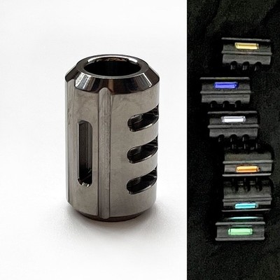 Titan-Messer-Lanyard-Perle Paracord-Anhänger Leuchtet im Dunkeln 25 Jahre EDC