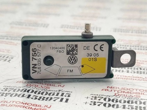 VW TOUAREG 7LA, 7L6, 7L7 Antennenverstärker  7L6035577C 3.00 Diesel 31455948