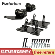 Engine Mount Kit For 78-88 G Body LS SWAP Monte Carlo Regal Replace For 14075A