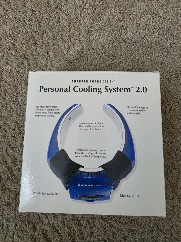 Sharper Image Design Personal Cooling System 2.0 Wearable Neck Portable med/lg - Image 2 of 4