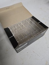  10-Pack Maxwell Cassette Cases - Clear Brand New Empty Cassette Tape Cases