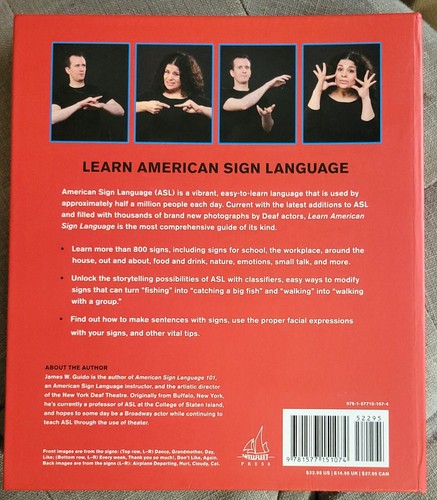 James Guido LEARN AMERICAN SIGN LANGUAGE Complete Beginner's Guide 800+ Signs - Imagen 6 de 7
