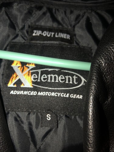 Xelement B7210 'Cool Rider' Men's Black Vented Leather Motorcycle Jacket - Picture 4 of 5