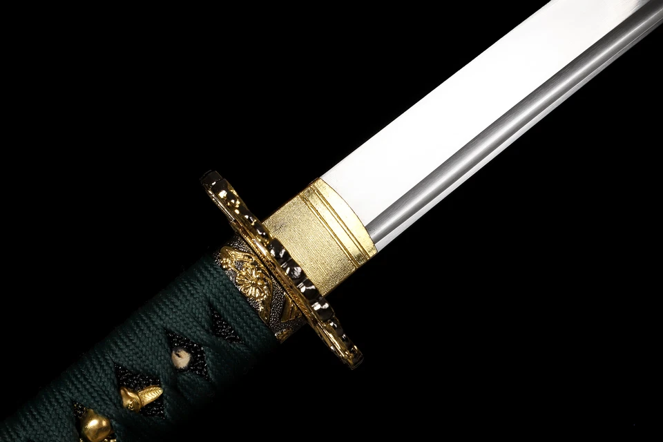 Японский самурай катана меч 9260 пружинное стальное лезвие готово к бою накладной монтаж - Изображение 3 из 4