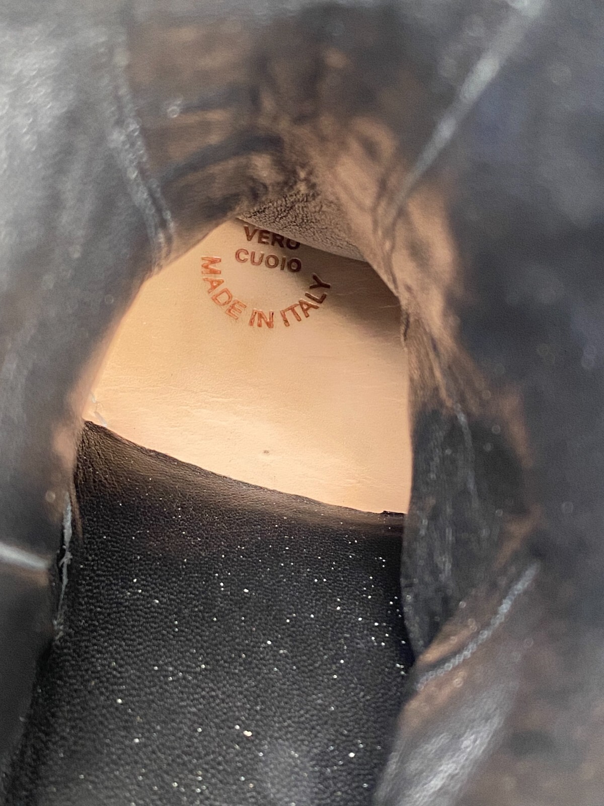 Saint Laurent scarpa stivaletto donna nero scamosciato a punta cerniera taglia 41 US 11