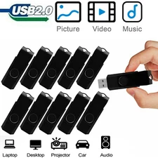 Lot 10/20/50/100Pack 1GB USB Flash Drive USB 2.0 Memory Sticks Thumb Drive 