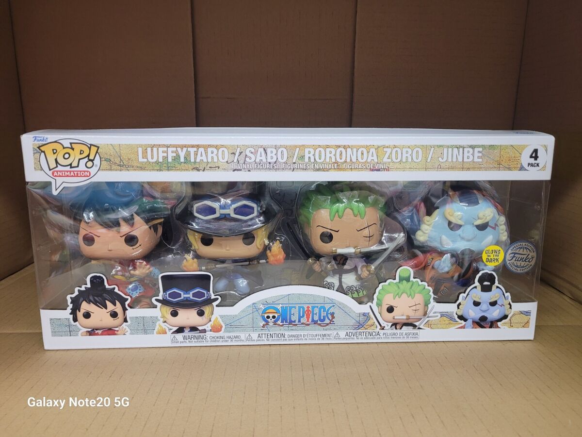 Pack De 4 Figurines One Pice / One Piece / Funko Pop Animation