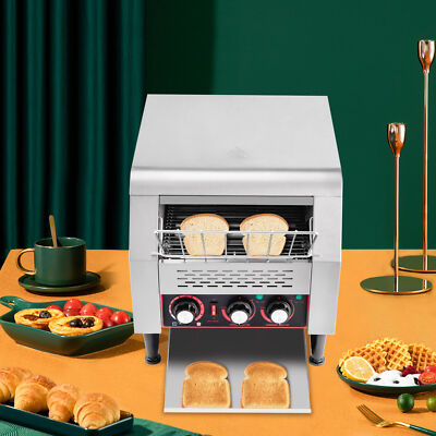 300Slices/H Commercial Conveyor Toaster Heavy Duty Electric Baking Machine 2200W