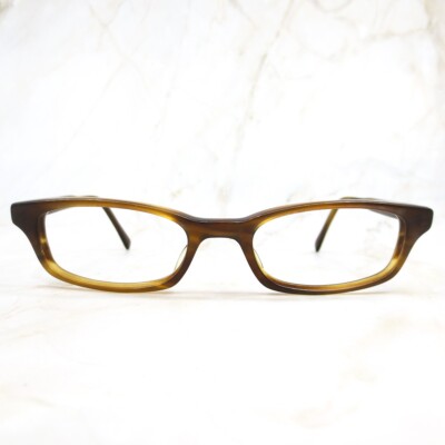 Oliver Peoples Zuko Eyeglasses Frame Unisex Brown Full Rim Rectangular 50-19-143