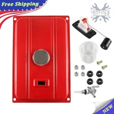 7 Gallon Universal Generator Gas Tank Fuel Valve Chrome Cap 26.5 Liter 6500W USA