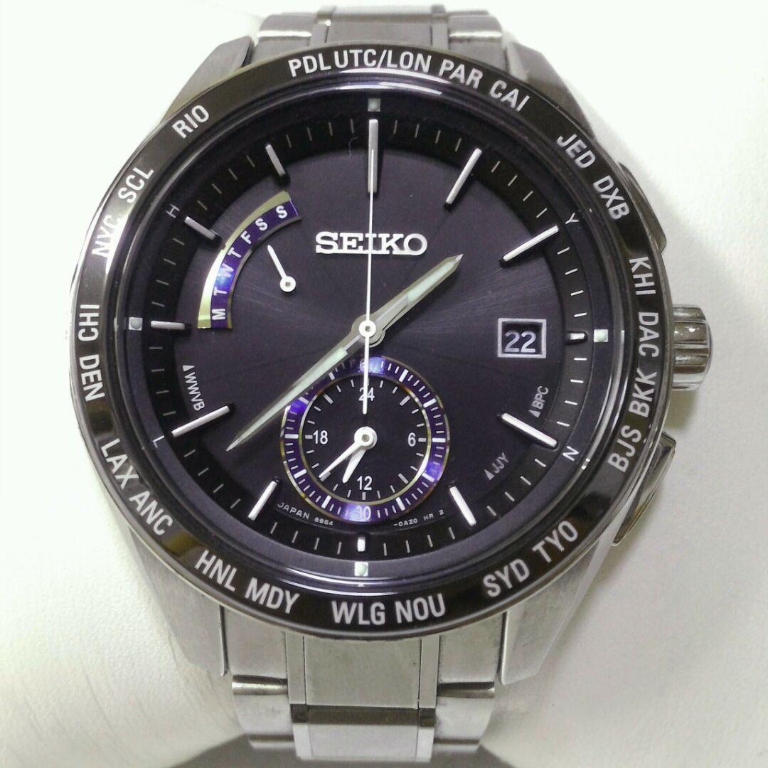 ⭐︎ Seiko Brightz SAGA179 Day Date Radio controlled Wordtime