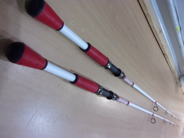 shakespeare ugly stik red and white spinning reel and fishing rod combo