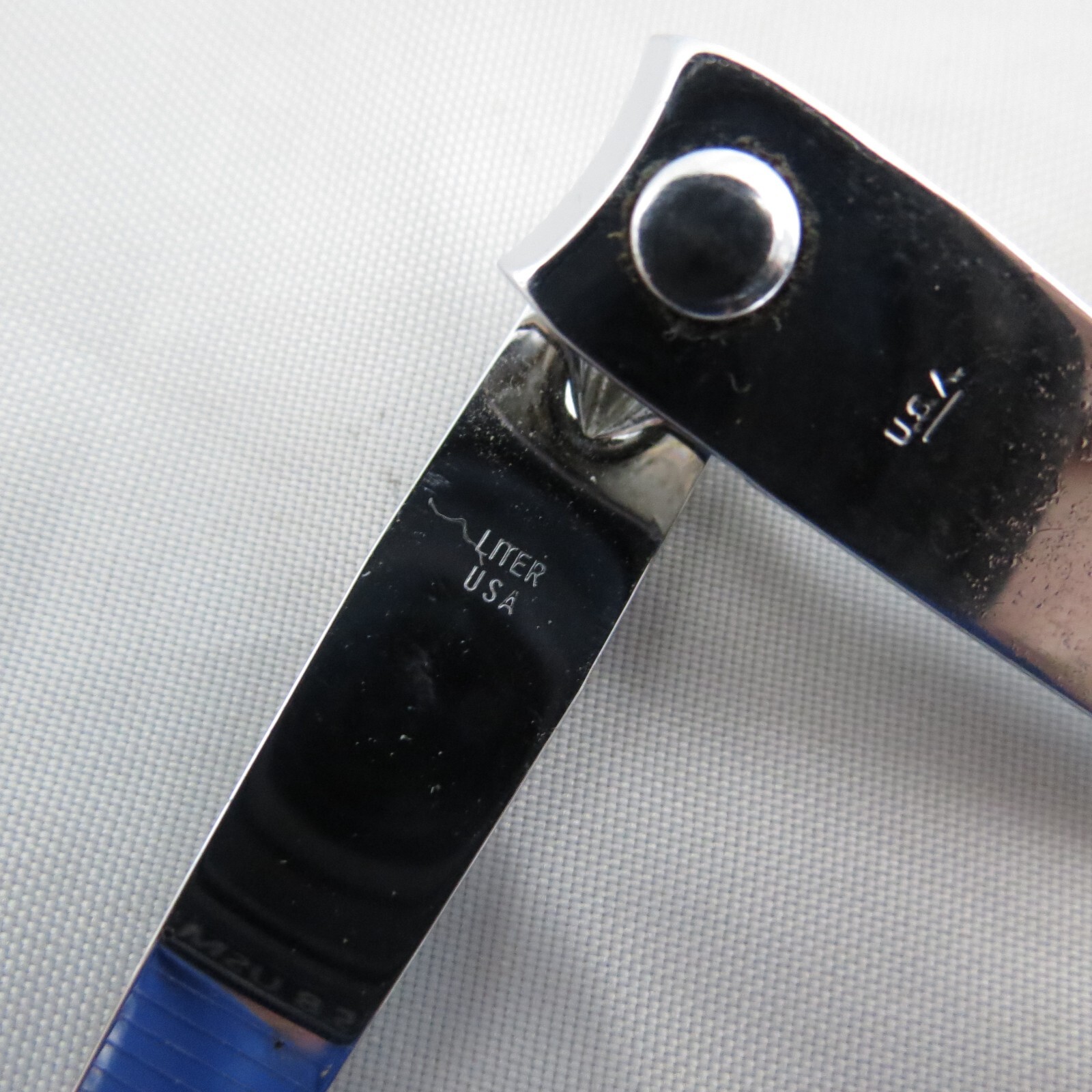 (5) Clippers & 1 Knife TRIM Bassett Vintage Finger Nail Clippers 2" eBay