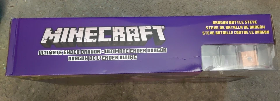 2021 Minecraft Ultimate Ender Dragon boneco Ultimate Boss 22” de comprimento - NOVO LACRADO - Imagem 2 de 4