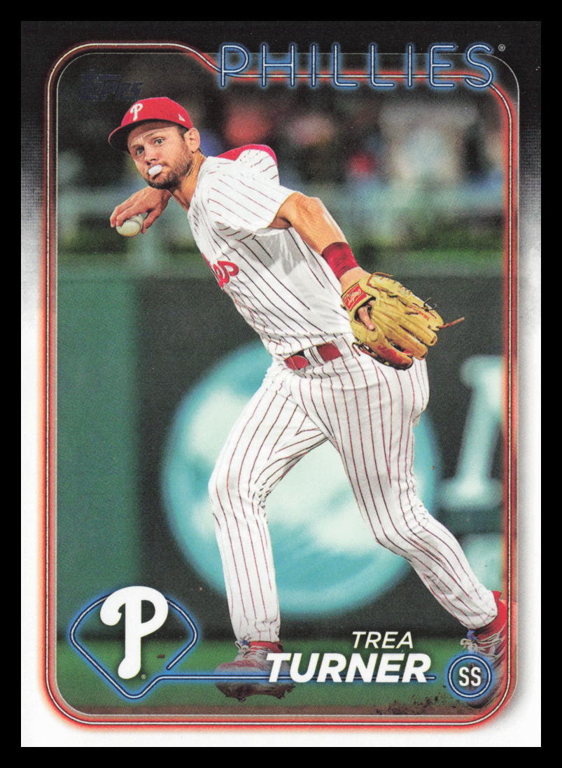 2024 Topps #352 Trea Turner Philadelphia Phillies Baseball Card | eBay