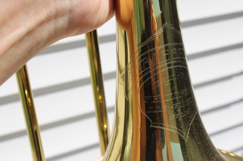 FE Olds Ambassador Trombone in Case LA California Olds 3 Mouthpiece SN 111895 - Picture 8 of 23