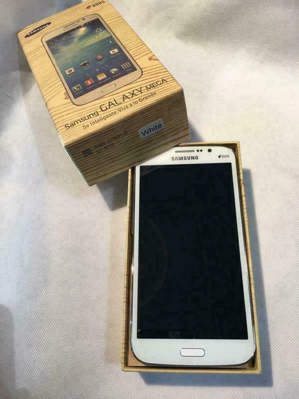 Smartphone Samsung Galaxy Mega 5.8 GT-I9152 Doble SIM Blanco 8GB Desbloqueado GSM HSPA Foto 4 de 4